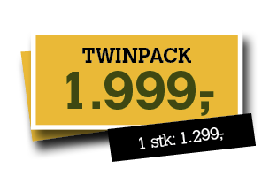 Nordhunt Jagtradio 155 mHz TWINPACK. Pris 1999 DKK