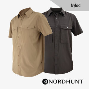 JG_DK_Hemsida_2606012 Nyhed, Nordhunt Trophy Stretch skjorte, sand og dark grey