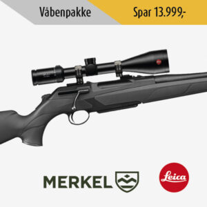 Merkel Helix Explorer inkl. monteret Leica Amplus 2,5-15x50 BDC